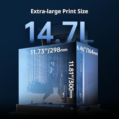 ANYCUBIC Photon Mono M7 MAX Resin 3D Printer, 13.6’’ 7K Large Resin Printer with COB LighTurbo 3.0, Flip-Open Cover Design, Intelligent-Assist Printing, Print Size 11.8'' x 11.7'' x 6.5'' - Image 2