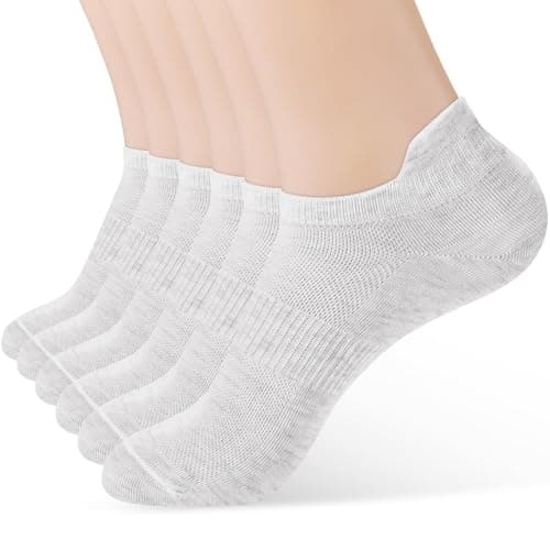 ATBITER Ankle Socks Womens and Men Thin Athletic Running Low Cut No Show Socks With Heel Tab 6/10-Pairs - Image 1