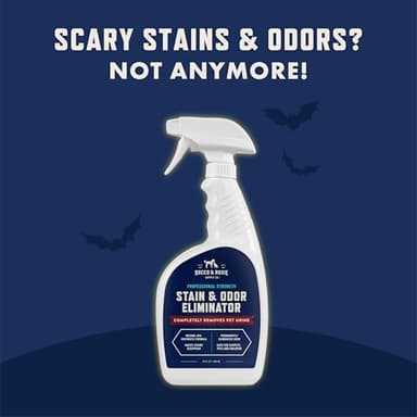Rocco & Roxie Stain & Odor Eliminator for Strong Odor, 32oz Enzyme Pet Odor Eliminator for Home, Carpet Stain Remover for Cats & Dog Pee, Enzymatic Cat Urine Destroyer, Carpet Cleaner Spray - Image 2