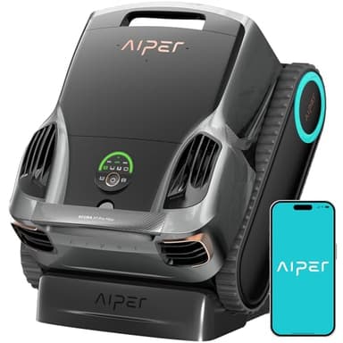 Aiper Scuba X1 Pro Max All-in-One Pool Cleaning Robot & Pool Skimmer, 8500 GPH Power, Smart Adaptive Path, Pool Mapping, Double Filtration, Smart Surface Parking, Pool Vacuum for All Inground Pools - Image 1
