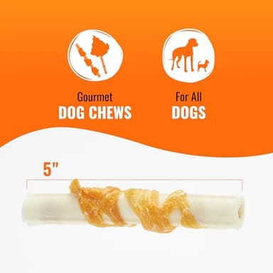 Good 'n' Fun Triple Flavor Mighty Chewer Sticks, 18 Count, Rawhide Chews for All Dogs - Image 4