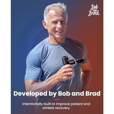 BOB AND BRAD Q2 Pro Mini Massage Gun with Heat and Cold Head,Pocket-Sized Deep Tissue Massager Gun,Portable Percussion Muscle Massager Gun, Ultra Small&Quiet Muscle Massage Gun - Image 5