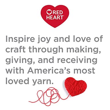 Red Heart Super Saver White Yarn - 3 Pack of 198g/7oz - Acrylic - 4 Medium (Worsted) - 364 Yards - Knitting/Crochet - Image 9
