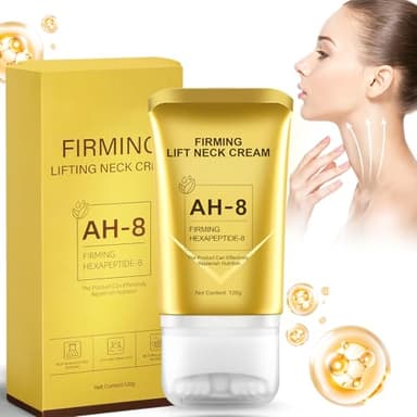 QLZLLF AH-8 Firming Neck Cream for Crepey Skin Body Care Comfort- Neck Firming Cream Contains Hexapeptide, Moisturizing, Tightening Lotions Cosmetic Skin Care & Repair for Women - Image 8
