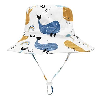 Newborn Baby Hats 0-6 Months - Sun & Swim Hats for Infants - Image 6
