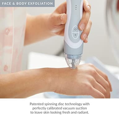 PMD Personal Microderm Elite Pro - At-Home Microdermabrasion Machine with Kit for Face and Body - Exfoliating Crystals and Vacuum Suction for Fresh and Radiant Skin - Three Speed and Suction Options - Image 6