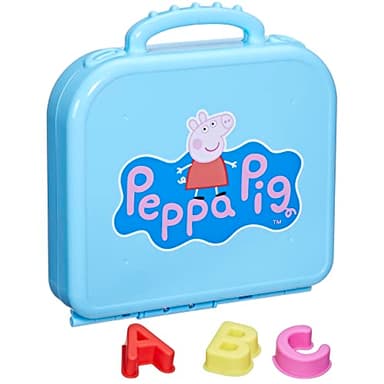 Peppa Pig Peppa’s Alphabet Case, ABC Learning Toys, Puzzle Preschool Games for Classroom, Back to School Gifts for Kids, Ages 3+ - Image 3