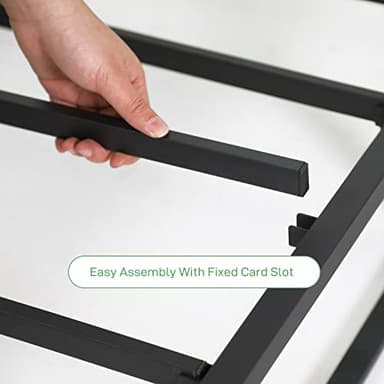 Novilla Box Spring for Queen Bed, 4-Inch Metal Queen Box Spring Supports for All Types of Mattress/Extra-Strong Support & Non-Slip, No Noise, Easy Assembly - Image 4
