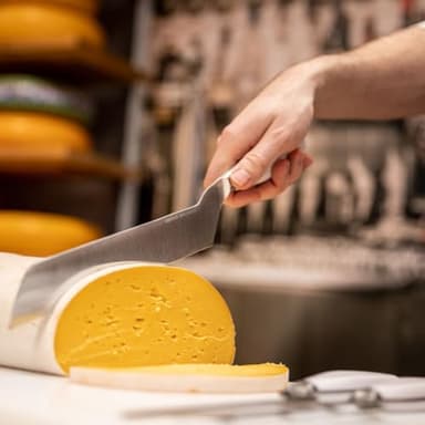 BOSKA Semi-hard Cheese Knife - White - Premium Cheese Cutter - For professional use - HACCP - Food Safety - Cheese Knives - 1896 collection - Image 3