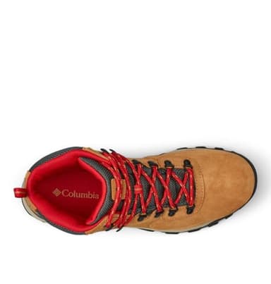 Columbia Men's Newton Ridge Plus II Suede Waterproof, 2024 Elk/Mountain Red, 11.5 - Image 6