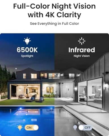 REOLINK PTZ Security Camera System 4K, IP PoE 360 Camera with Dual-Lens, Auto 6X Hybrid Zoomed Tracking, 355 Pan & 90 Tilt, Outdoor Surveillance, AI Detection, TrackMix PoE - Image 4