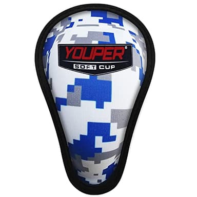 Youper Boys Youth Padded Sliding Shorts with Soft Protective Athletic Cup for Baseball, Football, Lacrosse (Black, Large) - Image 4