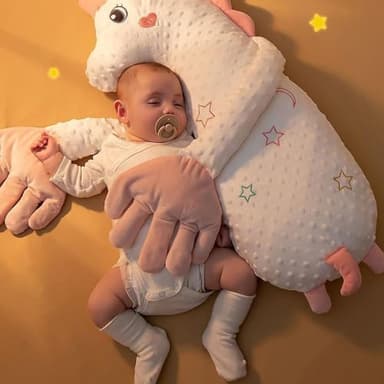 NIGRITY 2025 Latest Model Baby Patter for Sleep, Baby patting Pillow, Duck and Dinosaurs Baby Patter, Baby Butt Patter for Sleep, Patting Hand for Baby Sleep (B) - Image 2