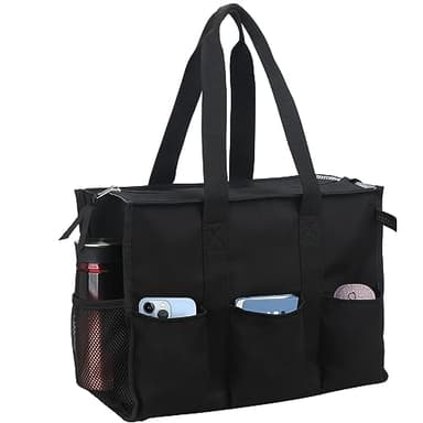 ABAMERICA Nurse Bags for Work Nursing Bag Multiple Pockets Waterproof Organizing Zip Top Clinical Bag for Nursing Students - Image 1