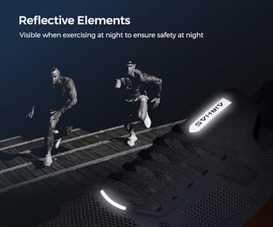 AIRHAS Men's Barefoot Shoes Zero Drop Wide Toe Box Minimalist Gym Shoes for Men Deadlift Cross Training Sneakers (Dark Grey/Gum,13.0) - Image 5