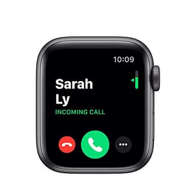Apple Watch Series 5 (GPS, 40MM) - Space Gray Aluminum Case with Black Sport Band (Renewed) - Image 3