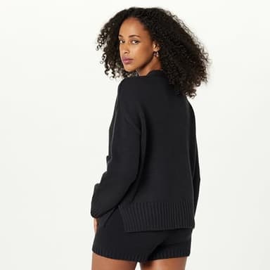 The Drop Womens Brigitte Cotton Blend Chunky Cardigan - Image 4