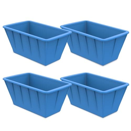 Extra Large Ice Cube Molds 4Pack 32LB Silicone Large Ice Cube Molds for Cold Plunge Tub,Reusable Ice Cube Trays for Freezer,Ice Block Molds for Home Ice Baths,Cold Plunge Accessories,Ice Bath Chiller - Image 1