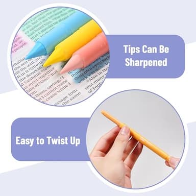 Mr. Pen- Gel Highlighter, 8 Pack, Friendly Colors, Bible Highlighters No Bleed, No Bleed Highlighters, Bible Highlighter, Bible Markers, Gel Highlighters for Bibles, Highlighter - Image 4