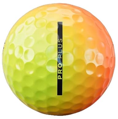 VICE Golf Limited Edition Pro Plus Golf Balls (Shade Yellow Orange) - Image 4