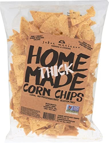 SABOR MEXICANO Thick Corn Chips, 12 OZ - Image 1