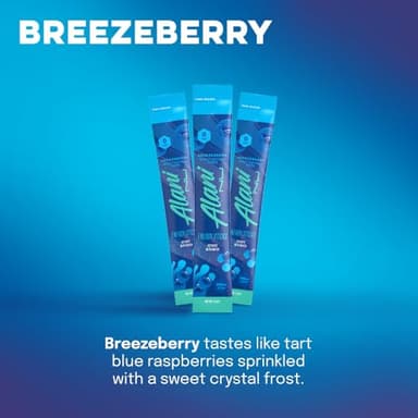 Alani Nu BREEZEBERRY, Energy Sticks Drink Powder, 200mg Caffeine, Pre Workout Performance with Antioxidants, On-The-Go Drink Mix, Biotin, B Vitamins, Zero Sugar, 5 Calories, 10 Pack - Image 3