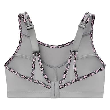 Full Figure Plus Size No-Bounce Camisole Sports Bra Wirefree #1066 - Image 5