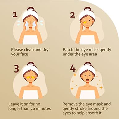 Taimand Under Eye Patches (30 Pairs), 24K Gold Under Eye Mask for Puffy Eyes, Dark Circles,Bags and Wrinkles with Collagen,Relieves Pressure and Reduces Wrinkles,Revitalises and Refreshes Your Skin - Image 5