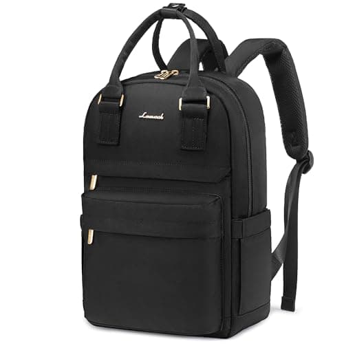 LOVEVOOK Backpack purse for Women, 14 Inch Laptop backpack Cute Waterproof Backpacks Stylish Travel Bags Vintage Daypacks Bookbag for College School Work - Image 1