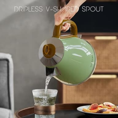 Evoloop 1.7L Electric Kettles, BPA Free Tea Kettle, Hot Water Boiler Heater, Stainless Steel Teapot, Auto Shut-Off & Boil-Dry Protection, 120V/1500W - Image 6