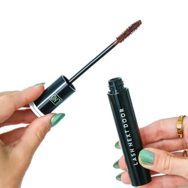 Lash Next Door Espresso Brown Mascara- Volumizing & Lengthening No Clump Smudge-Proof Makeup for Lashes- Beauty Products for Women- 1-Pack by Brooklyn and Bailey - Image 3