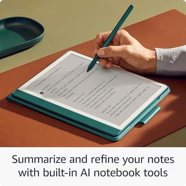 Like-New Amazon Kindle Scribe (16GB) - Your notes, documents and books, all in one place. With built-in AI notebook summarization. Includes Premium Pen - Tungsten - Image 4
