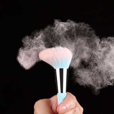 111 Pink Blue Gradient Makeup Brushes and Makeup Sponges Set 18Pcs/Set ,Soft Synthetic Fiber Makeup Brush Set,Suitable for Beginners/Makeup Artists, Valentine's Day, Christmas gifts - Image 6