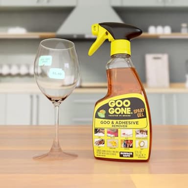 Goo Gone Adhesive Remover Spray Gel, Removes Chewing Gum, Grease, Tar, Stickers, Labels, Tape Residue, Oil, Blood, Lipstick, Mascara, 12 oz with Sticker Lifter - Image 7