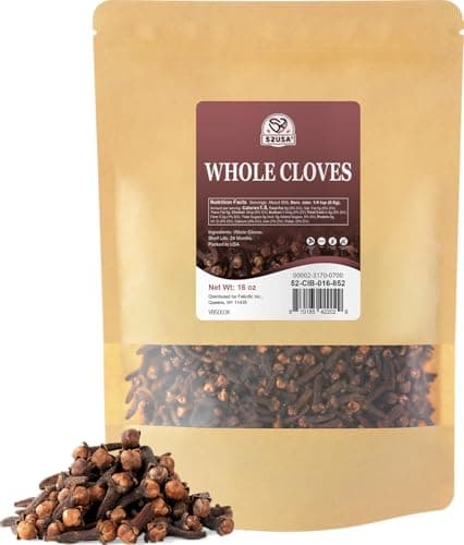 52USA Cloves 16oz in Bag | Whole, Fresh & Aromatic Cloves | Premium Spice for Cooking, Baking, & Tea | Natural, Non-GMO, Kosher Certified - Image 1