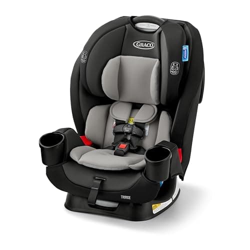 Graco TriRide 3-in-1 Convertible Car Seat - Highback Booster, Forward & Rear Facing Modes, Suitable from Newborn to Preschooler, Perfect for Long Journeys in Redmond Color - Image 1