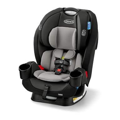 Graco TriRide 3-in-1 Convertible Car Seat - Highback Booster, Forward & Rear Facing Modes, Suitable from Newborn to Preschooler, Perfect for Long Journeys in Redmond Color - Image 1