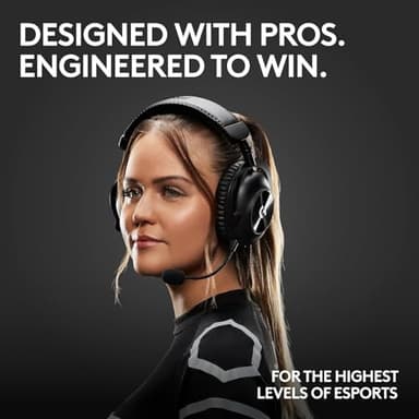 Logitech G PRO X 2 Lightspeed Wireless Gaming Headset: Detachable Boom Mic, 50mm Graphene Drivers, DTS:X Headphone 2.0—7.1 Surround, Bluetooth/USB/3.5mm Aux, for PC, PS5, PS4 - White (Renewed) - Image 3