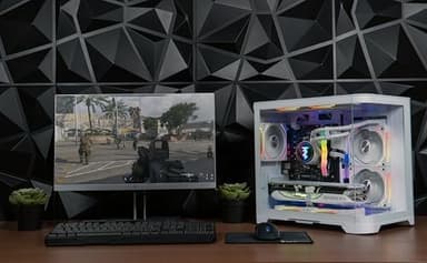 ViprTech Reaper 3.0 Liquid-Cooled PC - AMD Ryzen 7 8700F (5.0Ghz Turbo), RTX 5070 12GB, 32GB DDR5 6400, 2TB NVMe SSD, 800W Gold, VR-Ready, WiFi BT, Win 11, Gaming Desktop Computer White - Image 5