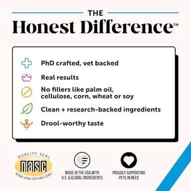 Pet Honesty Omega 3 Fish Oil Supplement for Dogs & Cats (32oz), Wild Caught Omega 3 Fish Oil for Skin and Coat Health, Supports Shedding, Skin & Coat, Immunity, Joint, Brain & Heart, EPA + DHA - Image 7
