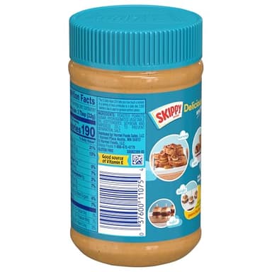SKIPPY Peanut Butter, Creamy, 7 g protein per serving, 16.3 Ounce (Pack of 12) - Image 2