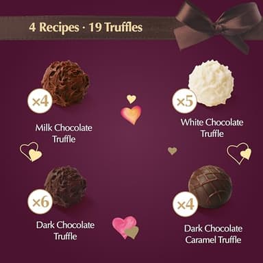 Lindt Valentine's Gourmet Truffles Assorted Chocolate Candy Heart, 10.6 oz. - Image 5