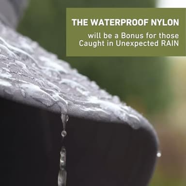 Comhats UPF 50 Sun Hats Wide Brim Summer Safari Hat Fishing Hiking Boonie Hats for Men Waterproof Khaki X-Large XX-Large XL XXL - Image 3