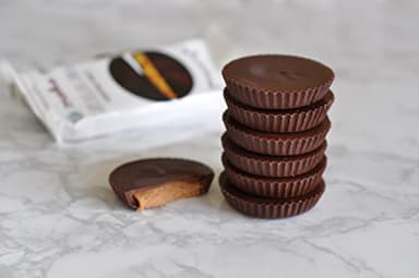 Justin's Organic Milk Chocolate Peanut Butter Cups, Rainforest Alliance Certified Cocoa, Gluten-free, Responsibly Sourced, 12 Pack (2 cups each) - Image 3