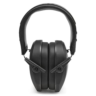 Walker's Razor Slim Passive Earmuff - Ultra Low-Profile Earcups - Black - Image 3