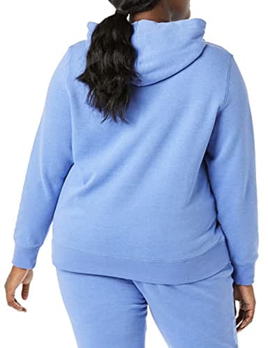 Amazon Essentials Women's Regular-Fit Fleece Pullover Hoodie (Available in Plus Size), Blue Heather, XX-Large - Image 2