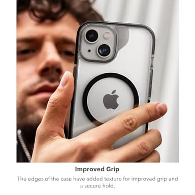ZAGG Santa Cruz Snap iPhone 15/14/13 Case - MagSafe Phone Case, Drop Protection (13ft/4m), Durable Graphene, Anti-Yellowing, and Scratch-Resistant Phone Case, Magenta Red - Image 5