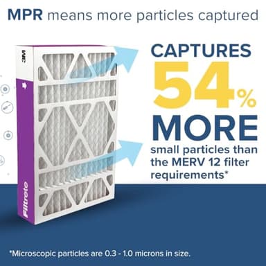 Filtrete 20x25x4 AC Furnace Air Filter, MPR 1550, MERV 12, Fits Honeywell & AprilAire Space-Gard, CERTIFIED Asthma & Allergy Friendly, Electrostatic Filter, 2-Pack (Actual Size 19.88x24.63x4.31 in) - Image 4