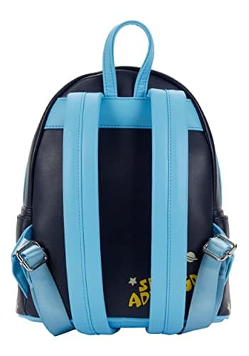 Loungefly Disney Lilo and Stitch Space Adventure Womens Double Strap Polyurethane Shoulder Bag Purse - Image 5