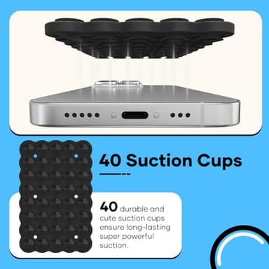 Silicone Suction Cup Phone Mount Double-Sided569 - Image 2